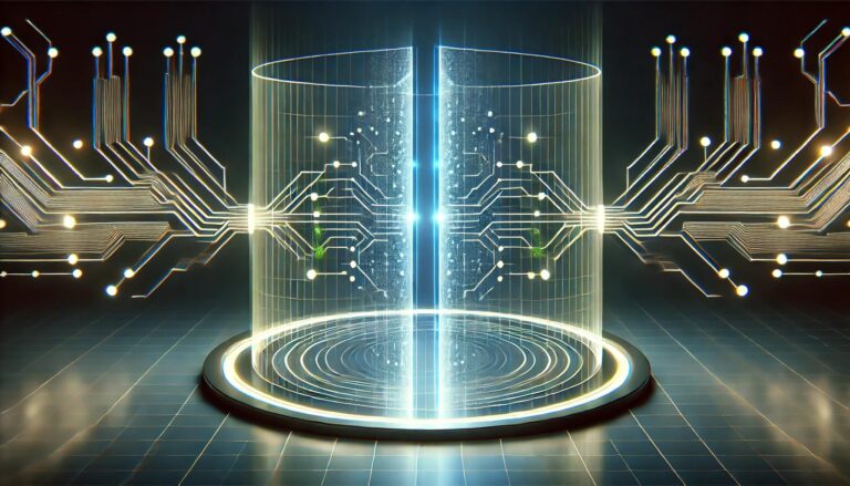 Image depicting concept of virtual twins.