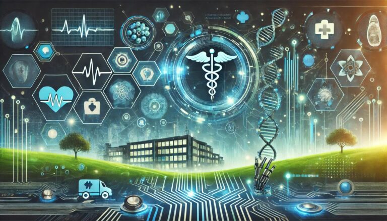 Image displaying the rise of healthcare technology.