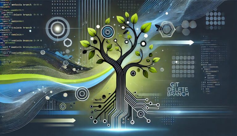 Image that symbolizes git delete branch.